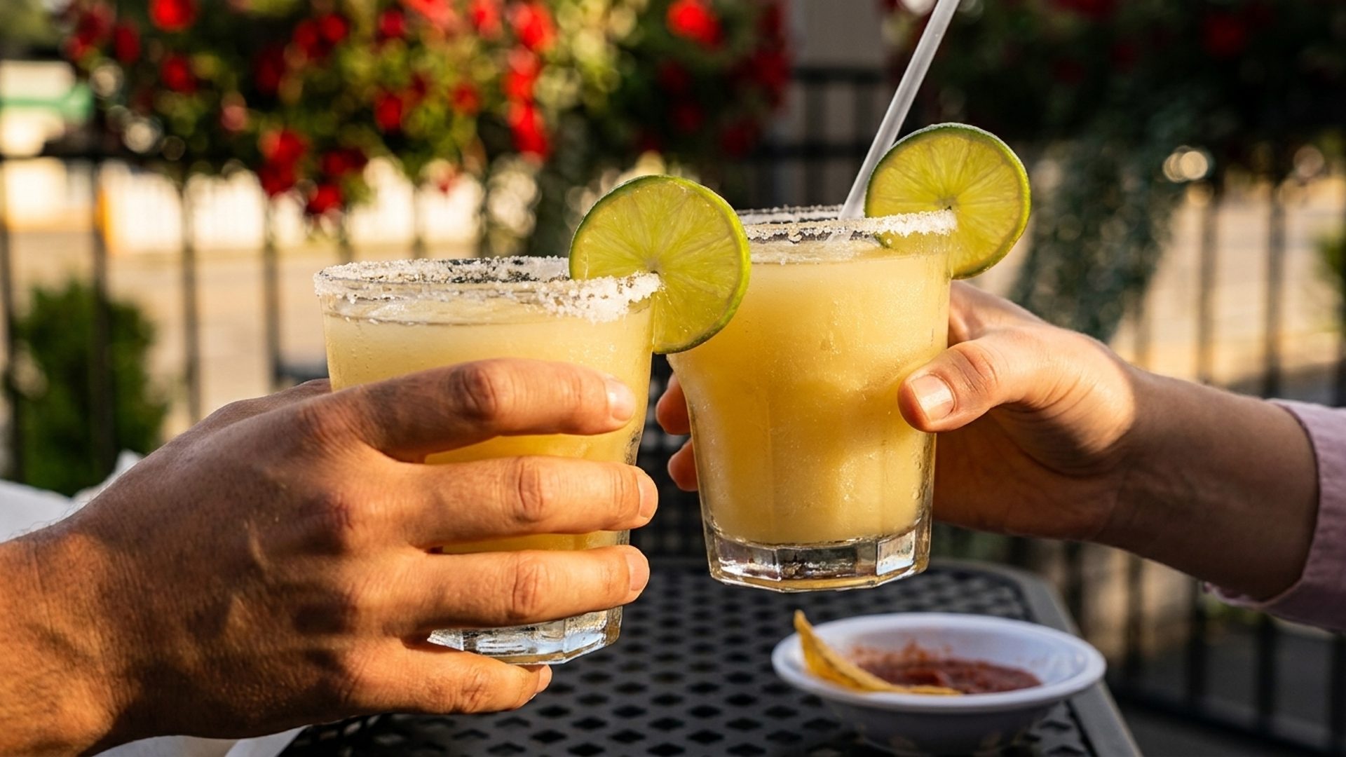 Margaritas and something to celebrate