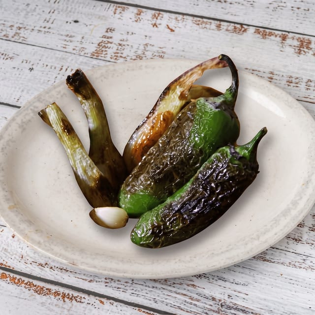 Grilled Jalapeños.