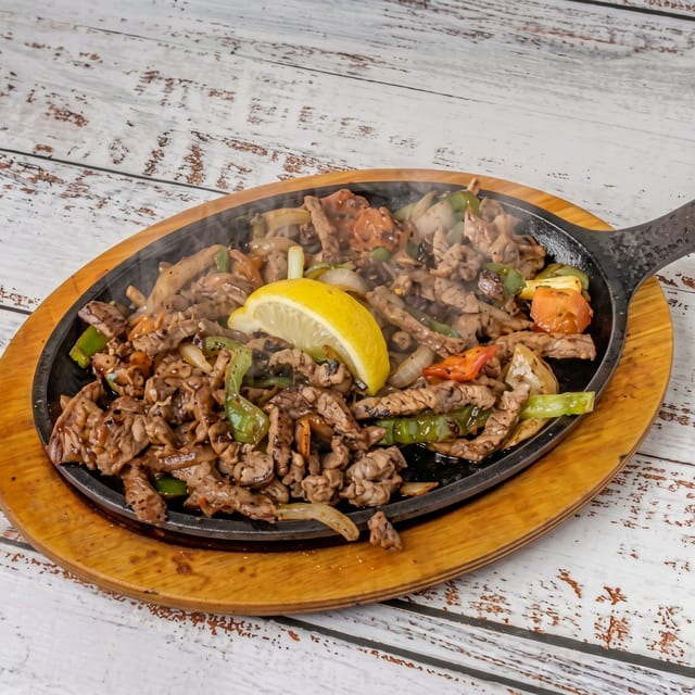 Steak Fajitas.