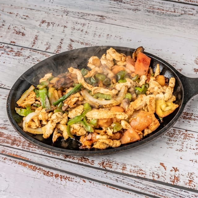 Chicken Fajitas.