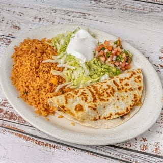 Mushroom Quesadilla