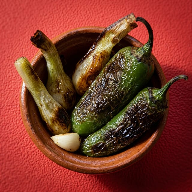 Grilled Jalapeños.