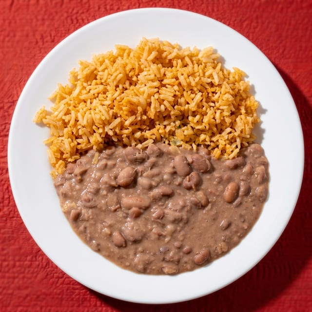 Rice & Beans.