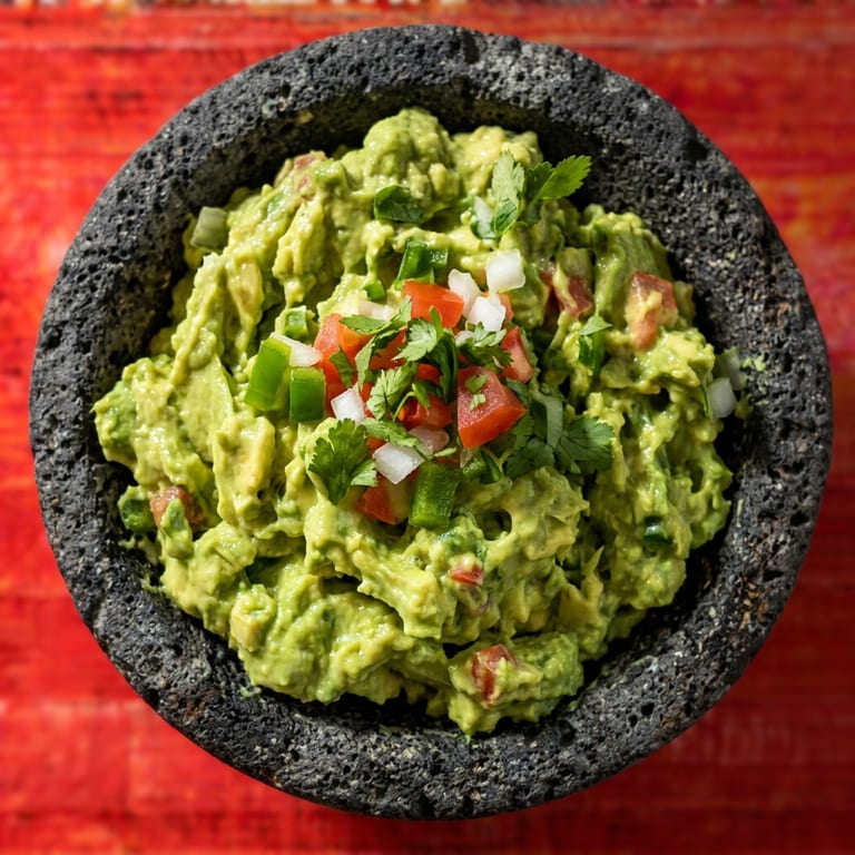 Delicious Guacamole Made Fresh